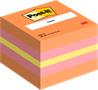 Self-adhesive note, 51x51 mm, 400 sheets, 3MPOSTIT, pink
